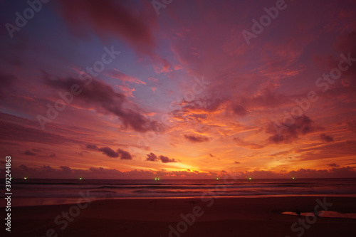 Fototapeta Naklejka Na Ścianę i Meble -  Nature background sunset sky background