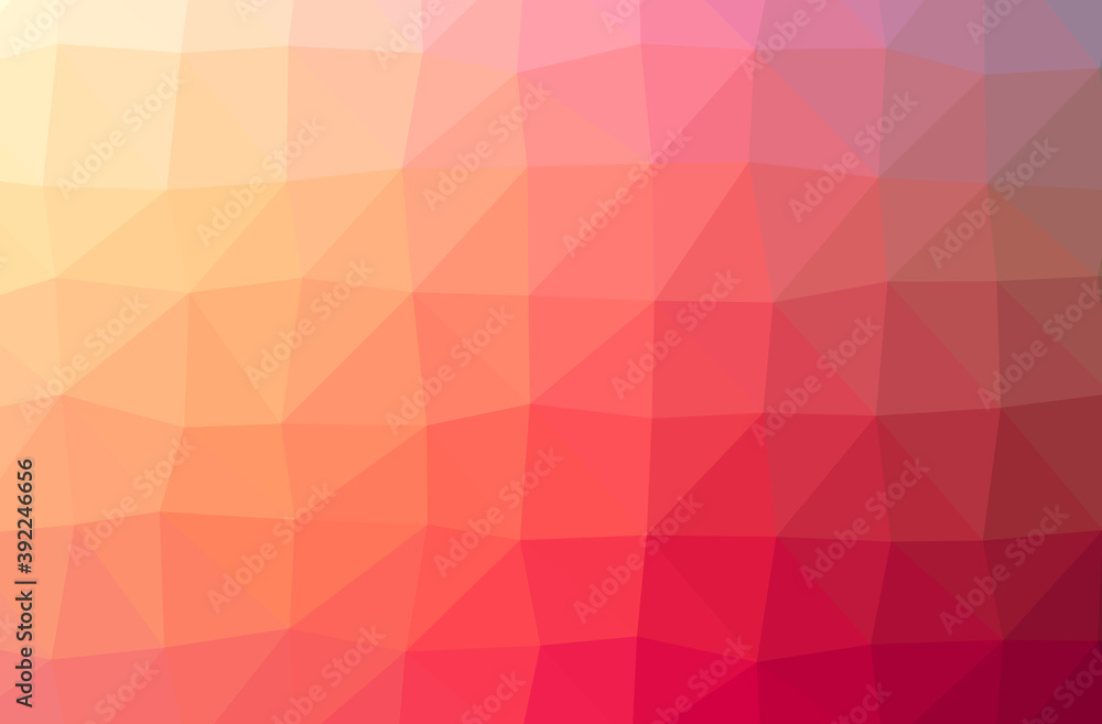 Illustration of abstract Red, Yellow horizontal low poly background. Beautiful polygon design pattern. Illustration of abstract Red, Yellow horizontal low poly background. Beautiful polygon design pattern.