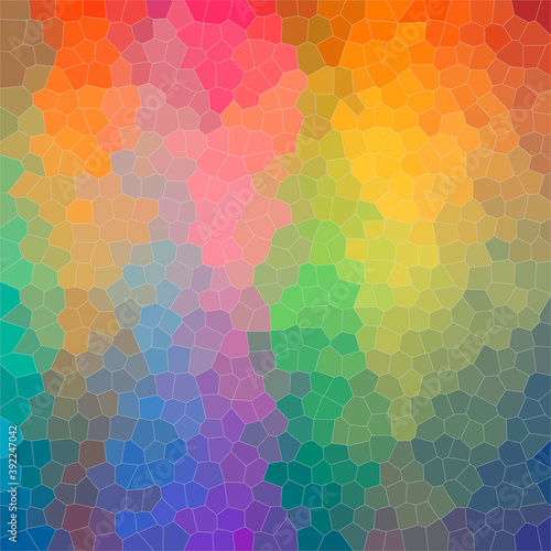 Illustration of abstract Or...