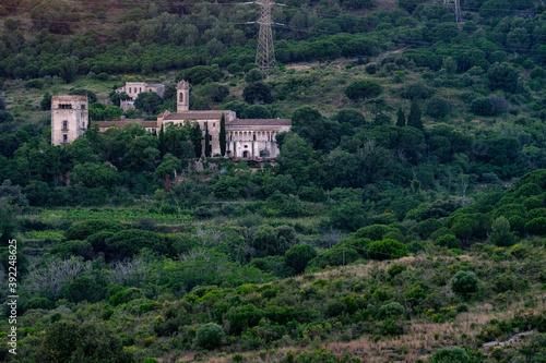 Wallpaper Mural Monasterio sant jeroni de la murtra desde cruz de montigala Torontodigital.ca