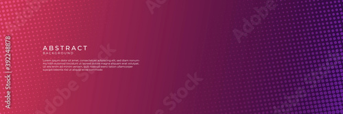 Modern shiny glossy reddish pink purple orange abstract banner background