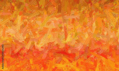 Brown, yellow and red brist...