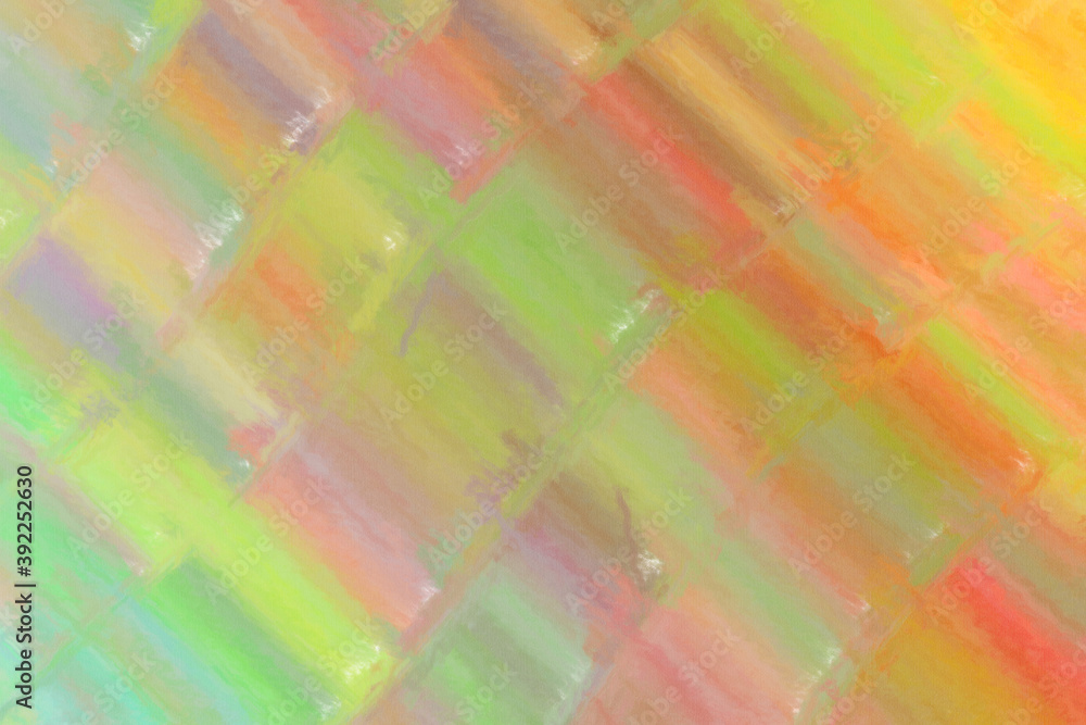 Brown and green waves long brush strokes pastel background, digitally created. Brown and green waves long brush strokes pastel background, digitally created.