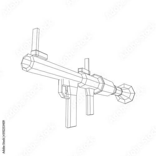 Anti-tank rocket propelled grenade launcher - RPG 7