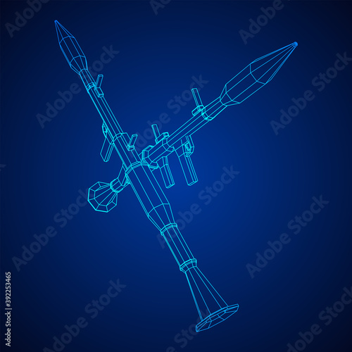 Anti-tank rocket propelled grenade launcher - RPG 7