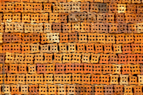 Brick stack pattern, texture background
