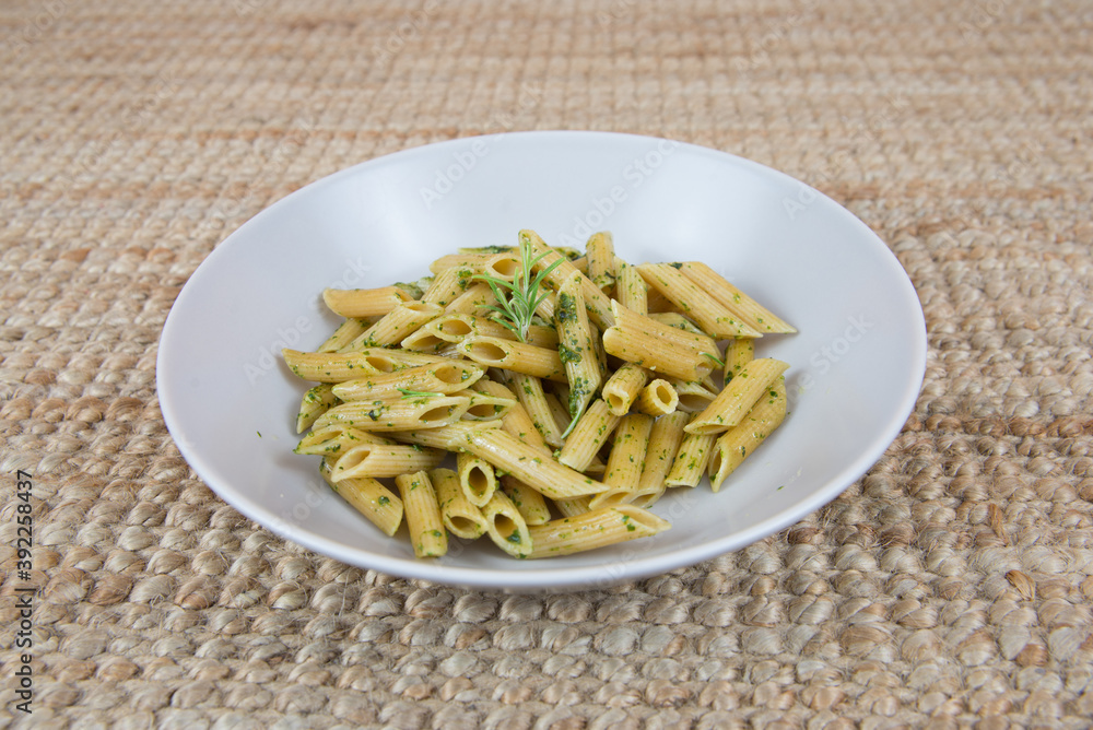Pasta al pesto Pasta al pesto