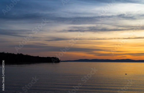 Sunrise in Maine