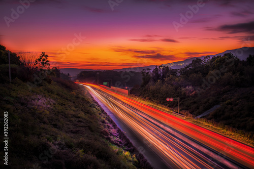Wallpaper Mural sunset landscape at pocheon seoul korea. Torontodigital.ca