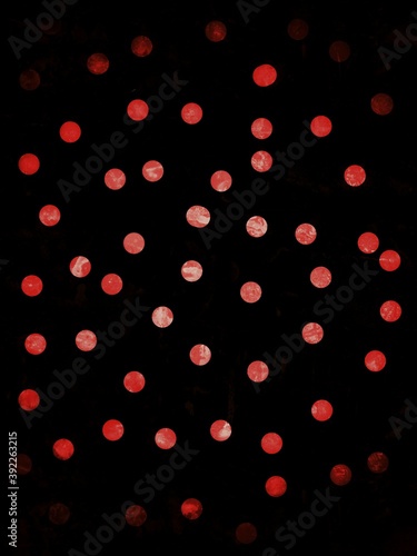 red dotted black vertical background