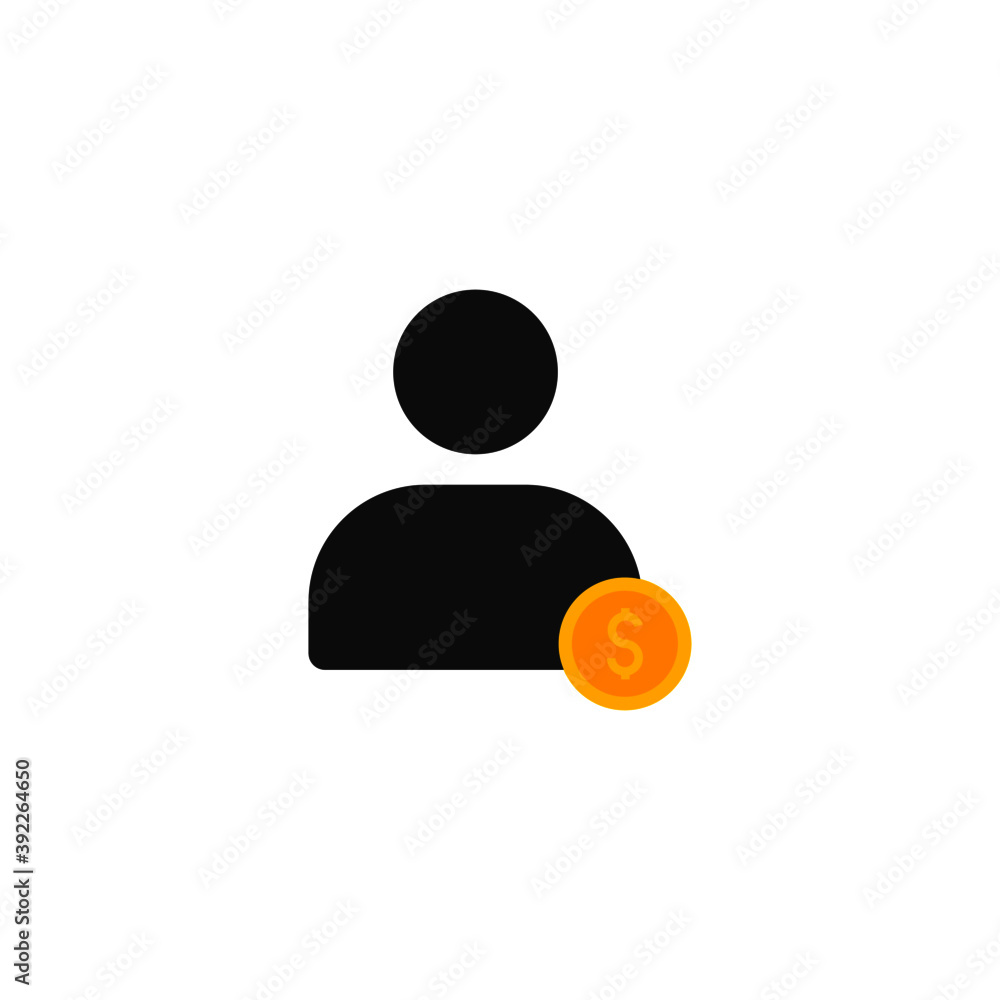 This is a business icon on a white background. This is a business icon on a white background.