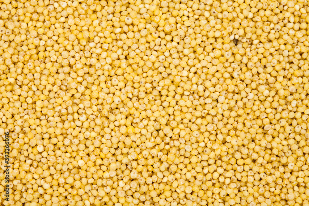Top view of millet background image