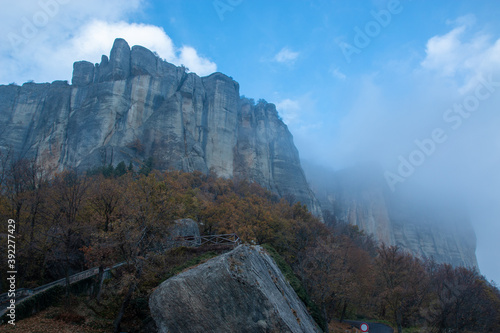 national park bismantova hill of reggio emilia photo