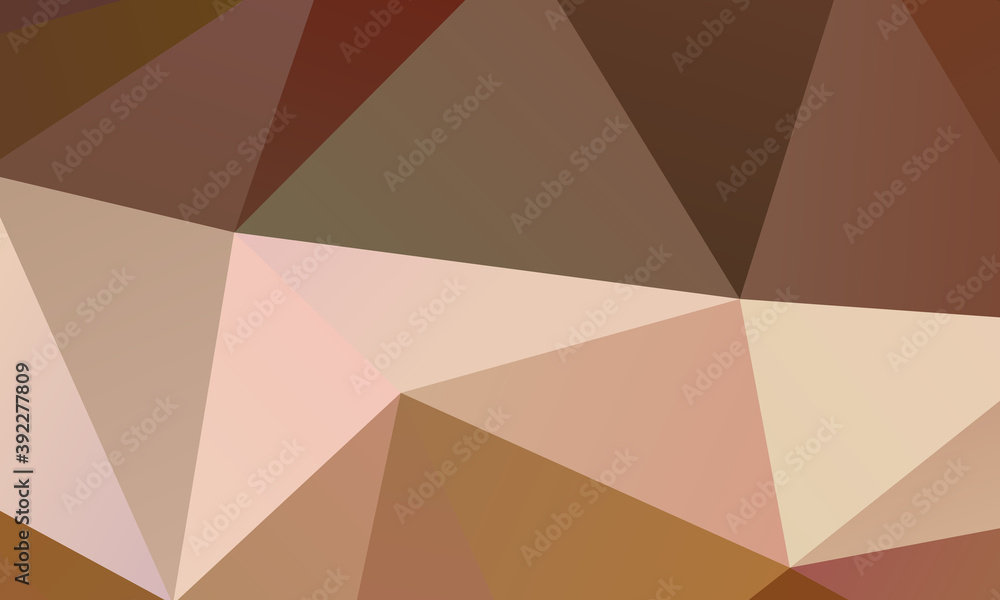 Modern Brown polygonal background, digitally created Modern Brown polygonal background, digitally created