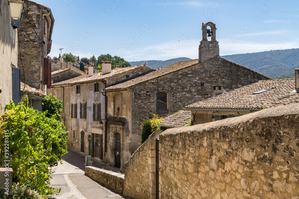 Alley in a Provencal village of the Luberon