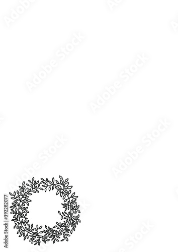 Wedding day inscriptions and flower decorations