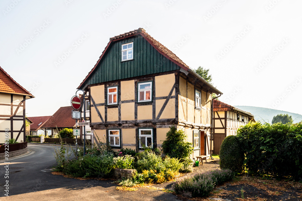 Dorf in Mitteldeutschland bei Göttingen