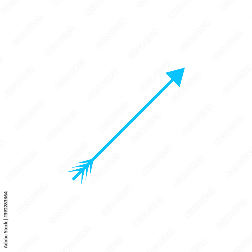 Arrow icon flat. Arrow icon flat.