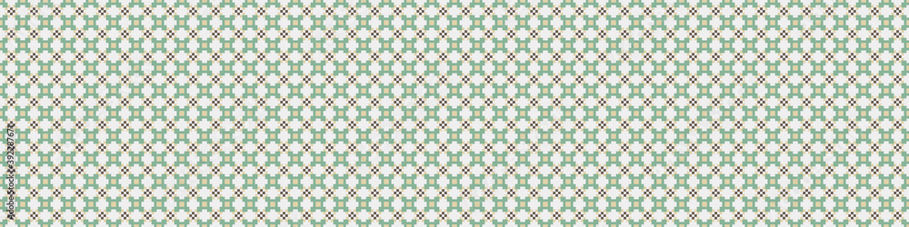 Abstract Cross Pattern Dots Logo generative computational art illustration