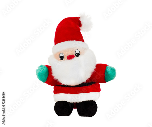 Santa Claus, soft toy, on a white background © tairalist