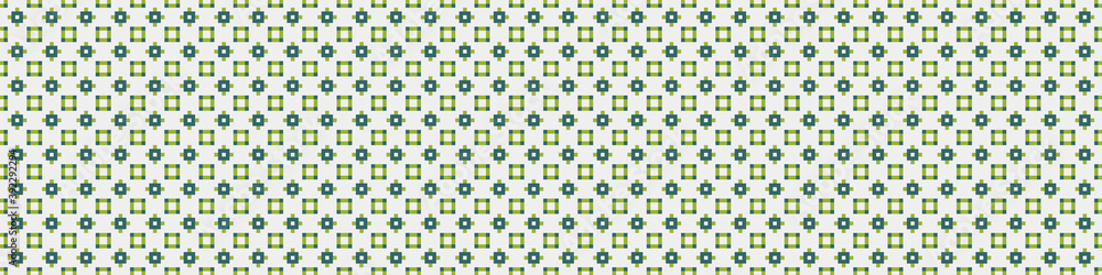 Fototapeta premium Abstract Cross Pattern Dots Logo generative computational art illustration