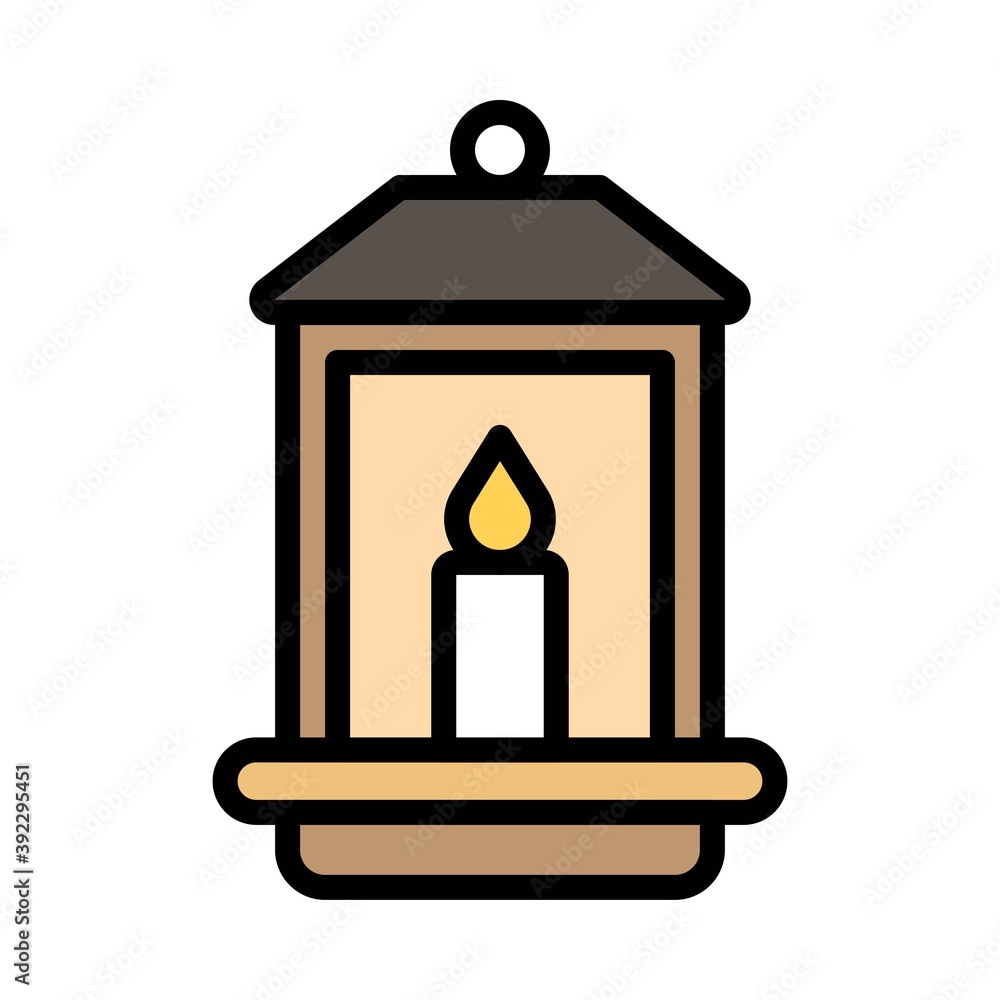 Lantern icon, Thanksgiving related vector Lantern icon, Thanksgiving related vector