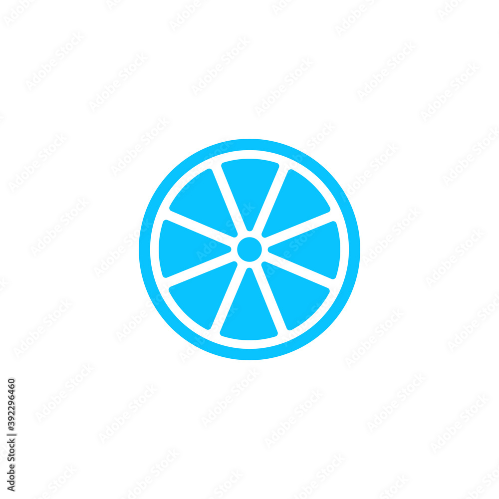 Orange icon flat Orange icon flat