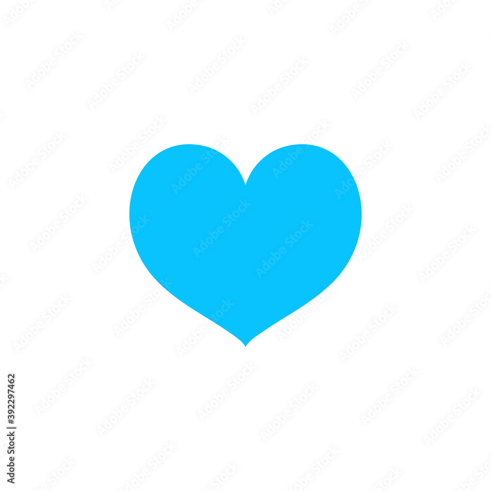 Heart icon flat Heart icon flat