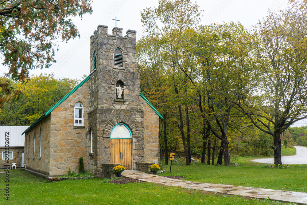 St. Gabriel Lalemant Church in Birch Island, Ontario