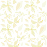 Digital download of clean and romantic seamless pattern in gold color