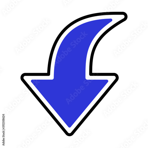 Arrow sign icon