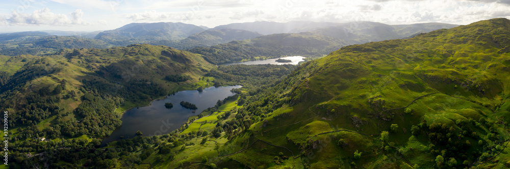 Aerial the Lake District Aerial the Lake District