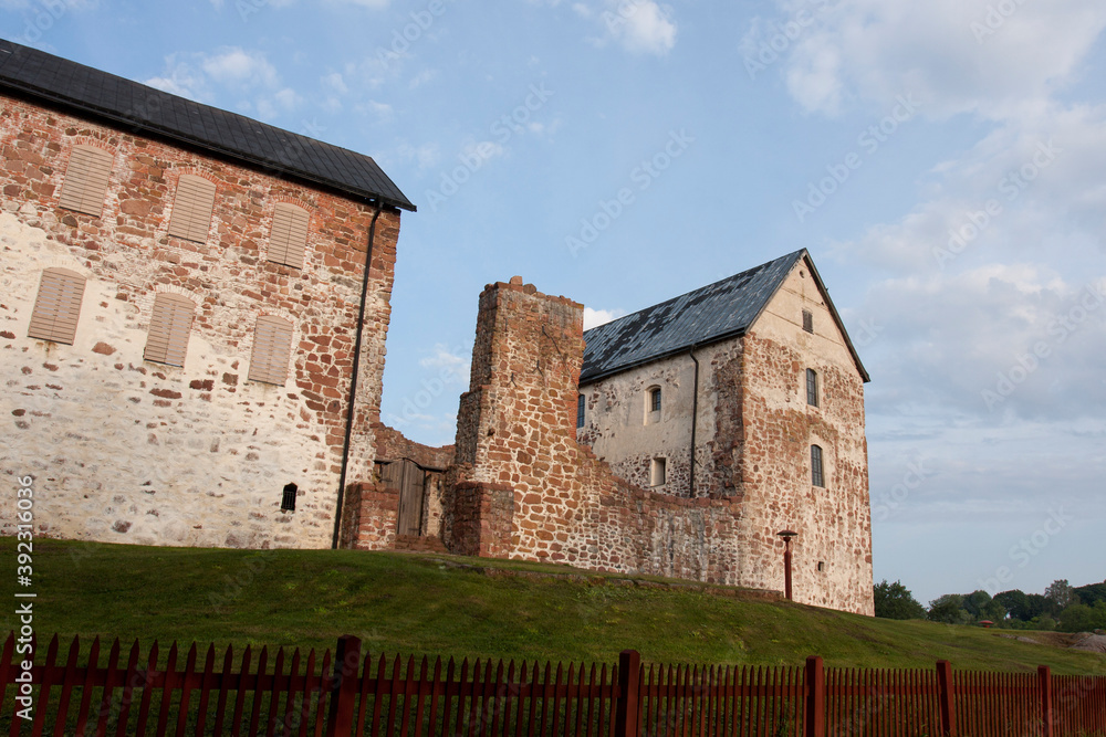 Kastelholm Castle is a Swedish-built medieval castle located in Sund, Åland, Finland, Europe 