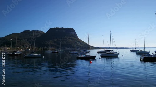 View of Lake Garda at the city of Garda, Veneto - Italy