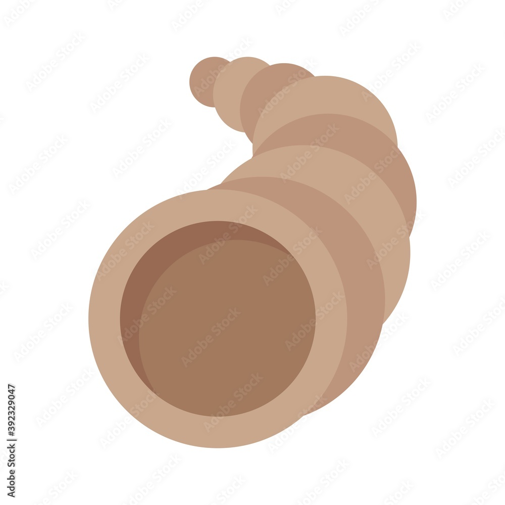 Cornucopia icon, Thanksgiving related vector Cornucopia icon, Thanksgiving related vector