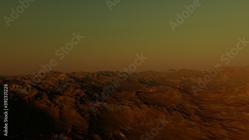 detailed planet surface  realistic exoplanet  beautiful alien planet in far space  planet suitable for colonization  planet similar to Earth 3D render