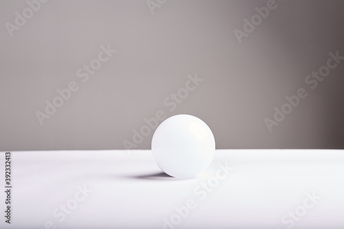 geometric ball with shadow, led bulb lamp, orb © AlexanderBee 