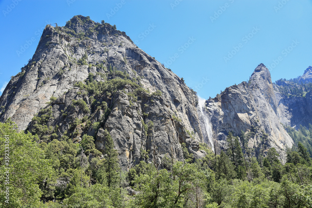 Bridalveil Fall at Yosemite National Park