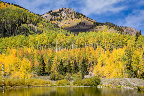 The San Juan Mountains of Colorado in Autumn © Gary