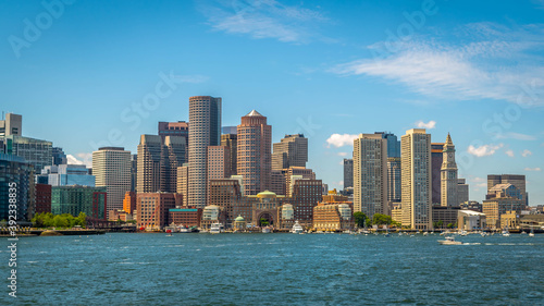 Εκτύπωση καμβά The city of Boston from the water