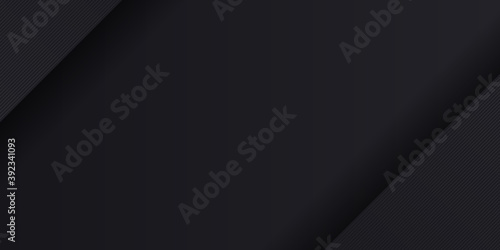 Black abstract paper background.