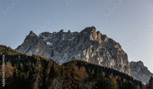 Blick zur Zugspitze