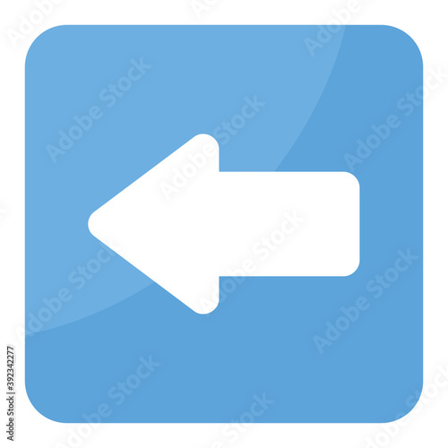 Arrow denoting direction  showing the direction
