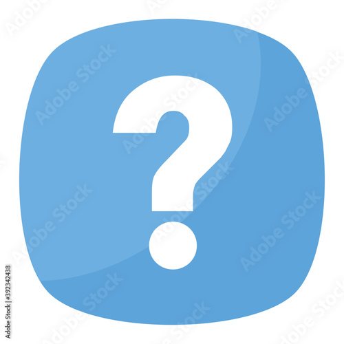 
Question mark represents interrogation point 
