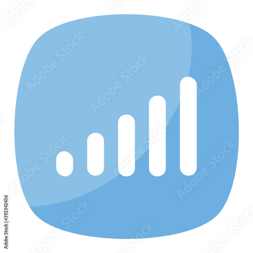
Squared antenna bars emoji 
