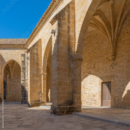 Detail of the church of Santa Maria de los Reales Alcazares, Ubeda, Andalusia, Spain photo