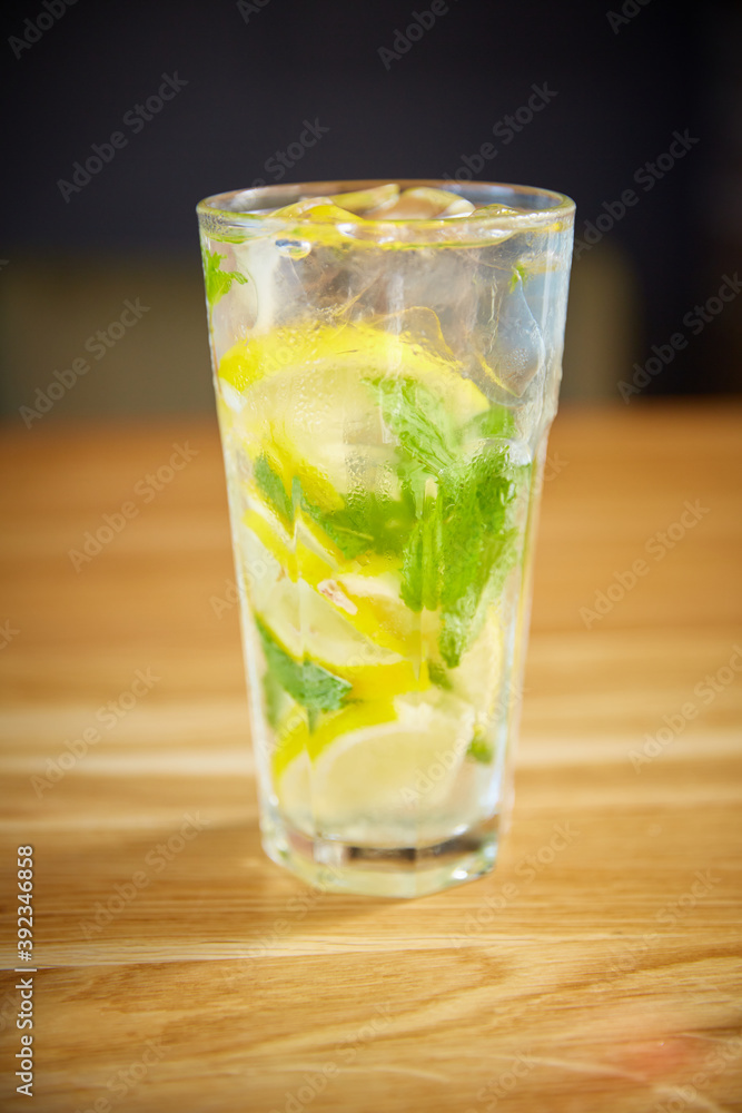 cocktail with lime cocktail with lime