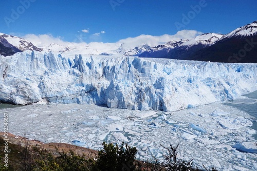 Perito Moreno Glacier - Patagonia Argentina. Beautiful glacier in South America © Jair