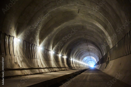 unfinished railroad tunel photo