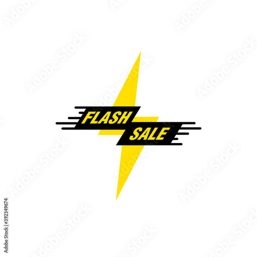 Flash Sale offer tag, price tags, Sales Label.